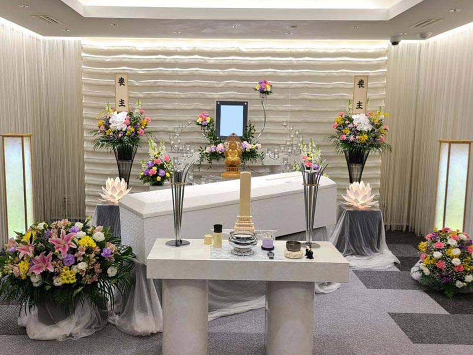 ＪＡラビス仲池上店の葬儀風景