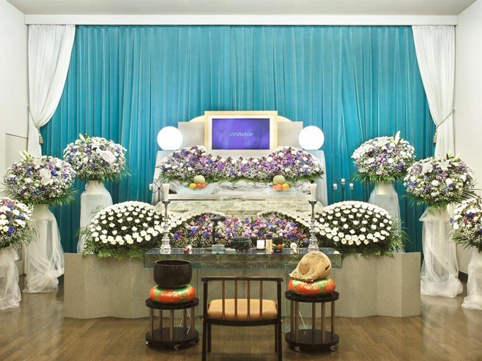 JAラビスホール池上での葬儀風景